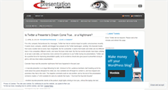 Desktop Screenshot of presentationexperts.wordpress.com