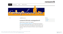Desktop Screenshot of carmaweb.wordpress.com