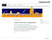 Tablet Screenshot of carmaweb.wordpress.com