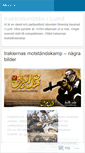 Mobile Screenshot of iraklund.wordpress.com