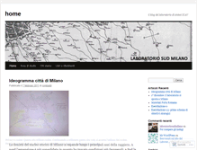 Tablet Screenshot of laboratoriosudmilano.wordpress.com