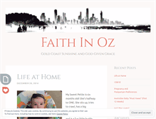 Tablet Screenshot of faithinoz.wordpress.com