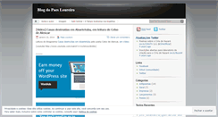 Desktop Screenshot of paesloureiro.wordpress.com