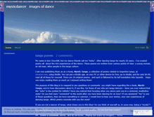 Tablet Screenshot of mysticdancer.wordpress.com