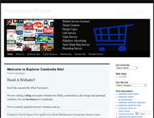 Tablet Screenshot of explorercambodia.wordpress.com