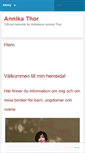 Mobile Screenshot of annikathor.wordpress.com