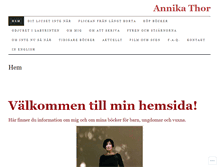 Tablet Screenshot of annikathor.wordpress.com