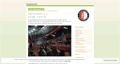 Desktop Screenshot of mijnfeyenoord.wordpress.com