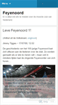 Mobile Screenshot of mijnfeyenoord.wordpress.com