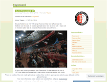 Tablet Screenshot of mijnfeyenoord.wordpress.com