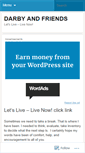Mobile Screenshot of darbyandfriends.wordpress.com