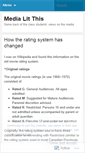 Mobile Screenshot of medialitthis.wordpress.com