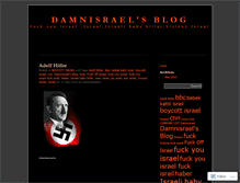 Tablet Screenshot of damnisrael.wordpress.com