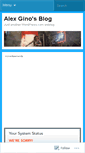 Mobile Screenshot of alexgino.wordpress.com