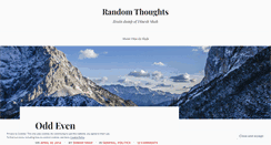 Desktop Screenshot of dineshah.wordpress.com
