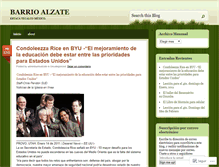 Tablet Screenshot of barrioalzate.wordpress.com