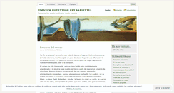 Desktop Screenshot of omniumpotentior.wordpress.com