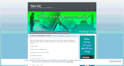 Desktop Screenshot of mekaresq.wordpress.com