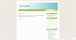 Desktop Screenshot of cookandhook.wordpress.com