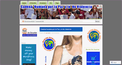 Desktop Screenshot of cadenahumana.wordpress.com