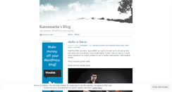 Desktop Screenshot of karenmartin.wordpress.com