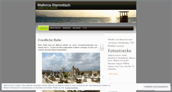 Desktop Screenshot of mallestammtisch.wordpress.com