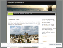 Tablet Screenshot of mallestammtisch.wordpress.com