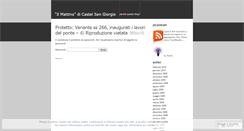 Desktop Screenshot of mattinocsg.wordpress.com