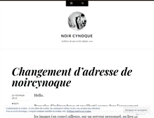 Tablet Screenshot of noircynoque.wordpress.com