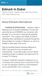 Mobile Screenshot of myedmark.wordpress.com