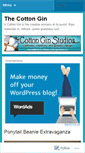 Mobile Screenshot of cottonginstudios.wordpress.com