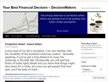 Tablet Screenshot of nzdecisionmakers.wordpress.com
