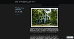 Desktop Screenshot of barnesgallery.wordpress.com