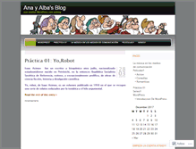 Tablet Screenshot of anayalba.wordpress.com