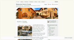 Desktop Screenshot of domainesaintclair.wordpress.com