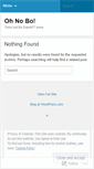 Mobile Screenshot of ohnobo.wordpress.com