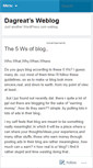 Mobile Screenshot of dagreat.wordpress.com