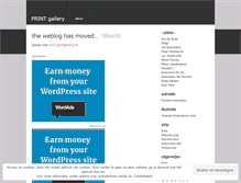 Tablet Screenshot of printgallery.wordpress.com