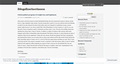 Desktop Screenshot of iblogalizarincrimson.wordpress.com