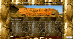 Desktop Screenshot of cascadecliffsblog.wordpress.com