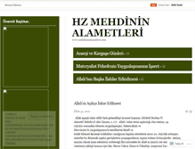 Tablet Screenshot of mehdininalametleri.wordpress.com