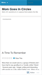 Mobile Screenshot of amomgoesincircles.wordpress.com