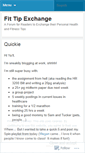 Mobile Screenshot of fittipexchange.wordpress.com