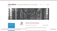 Desktop Screenshot of ahmadhart.wordpress.com