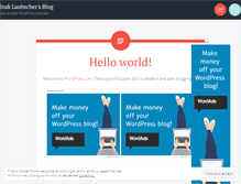 Tablet Screenshot of izakl.wordpress.com
