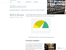 Tablet Screenshot of ampersandboston.wordpress.com