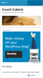 Mobile Screenshot of couchcubicle.wordpress.com