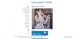 Desktop Screenshot of newlaocoon.wordpress.com