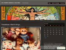 Tablet Screenshot of lisathorpeartist.wordpress.com
