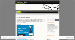 Desktop Screenshot of pinoygeek.wordpress.com